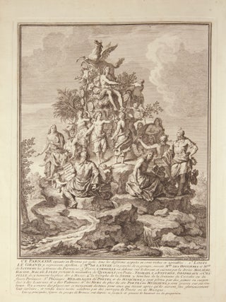 Le Parnasse Fran&ccedil;ois, Dedi&eacute; au Roi par M. Titon du Tillet, Commissaire Provincial des Guerres, ci-devant Capitaine de Dragons, & Ma&icirc;tre-d'H&ocirc;tel de seue Madame La Dauphine, Mere du Roi ... Avec Approbation et Privilege du Roi