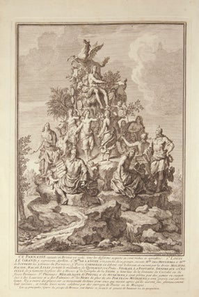 Le Parnasse François, Dedié au Roi par M. Titon du Tillet, Commissaire Provincial des Guerres, ci-devant Capitaine de Dragons, & Maître-d'Hôtel de seue Madame La Dauphine, Mere du Roi ... Avec Approbation et Privilege du Roi