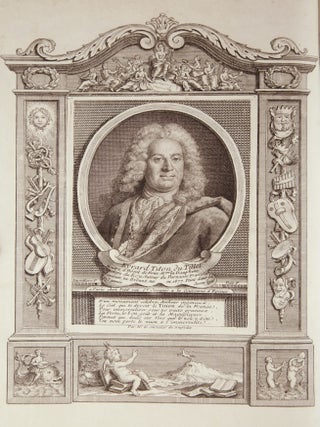 Le Parnasse François, Dedié au Roi par M. Titon du Tillet, Commissaire Provincial des Guerres, ci-devant Capitaine de Dragons, & Maître-d'Hôtel de seue Madame La Dauphine, Mere du Roi ... Avec Approbation et Privilege du Roi